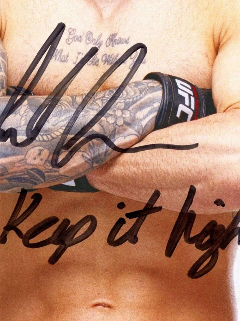 Paul Craig Signed UFC 8.5x11 Photo MMA Exact Proof COA Autograph